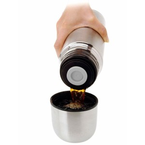 Thermos avec bouchon verseur Excellent Houseware 170700020 Acier in...