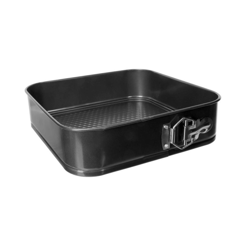 Springform Pan 5five Simply Smart Black Metal 26 x 26 cm | Decorat... Springform Pan 5five Simply Smart Black Metal 26 x 26 cm | Decorat...