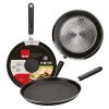 Crepe pan Ibili Aluminium Ø 23 cm 23 cm Black |  Pans and casserole...