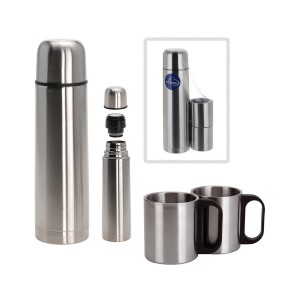 Reise-Thermoskanne Redcliffs Edelstahl 1 L 2 Kopper (3 Stücke) |  T...