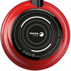 Poêle FAGOR Optimax Rouge Acier émaillé (Ø 18 cm) |  Poêles et cass...