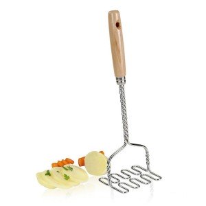 Kartoffelpresse Metaltex Holzgriffe (10 x 9,2 x 32,2 cm) |  Weitere...