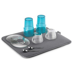 Égouttoir pour Évier Metaltex Softex Gris 45 x 40 cm Tapis |  Autre...