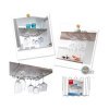 Glass Stand Metaltex My-crystal 38 x 26 x 7 cm Metal Up to 12 glass...