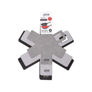 Protège-casseroles 5five Simply Smart Tissu Peluche 6 Pièces |  Sou...