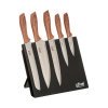 Küchenmesserset und Halterung 5five Simply Smart 32 x 23,2 x 19 cm ...