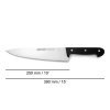 Kitchen Knife Arcos serie universal Black Steel 25 cm