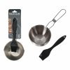 Grillzubehör Lifetime Edelstahl Silikon-Grillbürste |  Grills   | C...