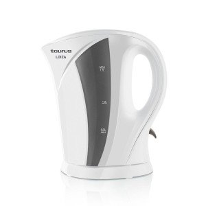 Bouilloire Taurus Blanc Plastique 2200 W 1,7 L |  Bouilloires   | C...