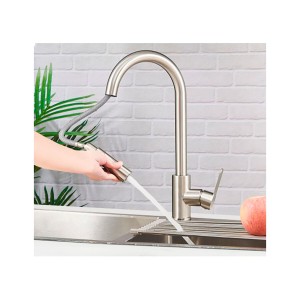 Mixer Tap Verhal miño Silver Stainless steel C-shaped |  Taps   | C...