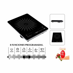 Induktionskochfeld JATA Schwarz 2100 W |  Kochplatten   | Chef Up