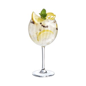 Gin Tonic-Gläsersatz Chef & Sommelier Symetrie 6 Stück Glas 580 ml ...