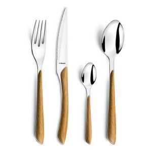 Set de couverts Amefa Eclat Acier inoxydable ABS 24 Pièces |  Coute...