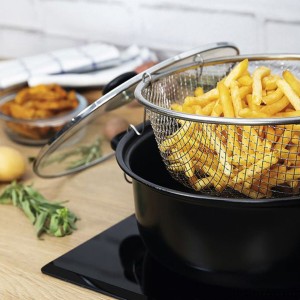 Deep-fat Fryer Quid Gante With lid 320 ml Basket (26 cm) |  Fryers ...