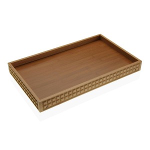 Tray Versa 30 x 21 x 49,8 cm Bamboo |  Plates, platters and trays  ...