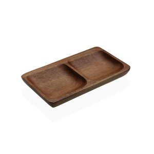 Snack tray Versa 10 x 2 x 17,5 cm |  Plates, platters and trays   |...