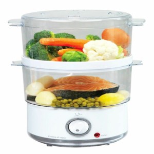 Dampfkocher JATA CV200 Weiß 400 W 2 x 2.55 x 1.5 cm Kunststoff |  W...