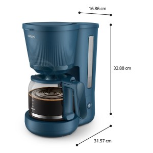 Cafetière goutte à goutte Philips HD7411/70 Bleu 1,3 L |  Cafetière...