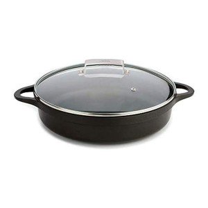 Casserole Valira BLACK IND 24CM Ø 24 cm Anti-adhérente |  Poêles et...