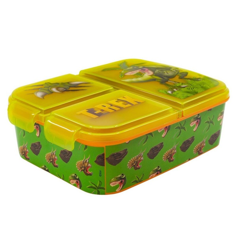 Brotdose mit Besteckfach Stor Dinosaur (6,7 x 16,5 x 19,5 cm) |  Br...