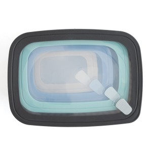Set of lunch boxes Bidasoa Mia Multicolour Plastic BPA-free 380 ml ...