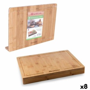 Bambus Küchenbrett Quttin 88909 (35 x 25 x 1,2 cm) Bambus (8 Stück)...