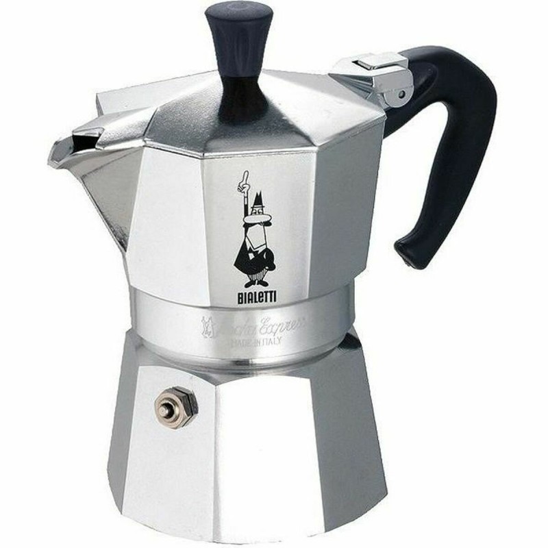 Italian Coffee Pot Bialetti 0001162 Silver Metal |  Coffee Makers a...