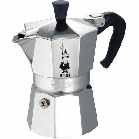 Italian Coffee Pot Bialetti 0001162 Silver Metal |  Coffee Makers a...
