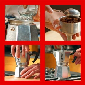 Italian Coffee Pot Bialetti 0001162 Silver Metal |  Coffee Makers a...