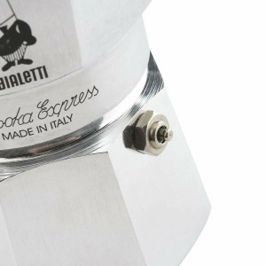 Italian Coffee Pot Bialetti 0001162 Silver Metal |  Coffee Makers a...