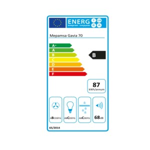 Hotte standard Mepamsa GAVIA 70CM INOX 70 cm Acier |  Hottes de Cui...