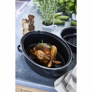 Casserole avec Couvercle Baumalu Noir |  Poêles et casseroles   | C...