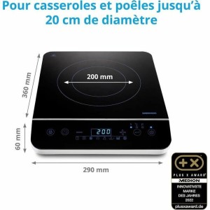 Plaque à Induction Medion Noir 2000 W |  Plaques de cuisson   | Che...