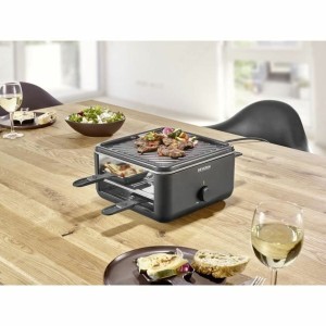 Raclette Severin RG2360 Schwarz noir 24 x 24 cm |  Grills und Grill...