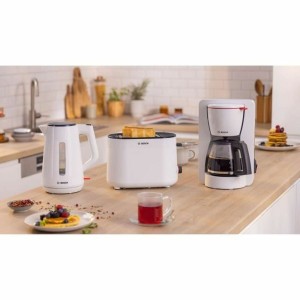 Bouilloire BOSCH TWK1M121 Blanc Plastique 2400 W 1,7 L (1 Unité) | ...