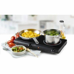 Glass-Ceramic Hob DOMO DO339KP 2500 W |  Stoves and hobs   | Chef Up