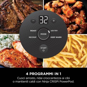 Air Fryer NINJA CRISPI Beige 1700 W 3,8 L 1,4 L |  Fryers   | Chef Up