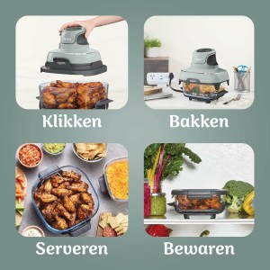 Air Fryer NINJA CRISPI Green 1700 W 3,8 L |  Fryers   | Chef Up