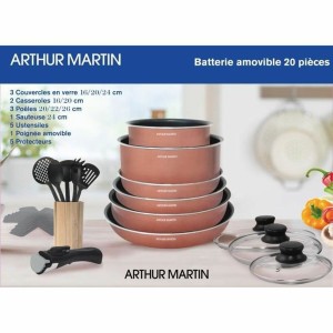 Topfset Arthur Martin  20 Stücke |  Töpfe   | Chef Up