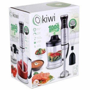 batteur hachoir Kiwi KHB-4437 1 L 1000W Acier inoxydable |  Batteur...
