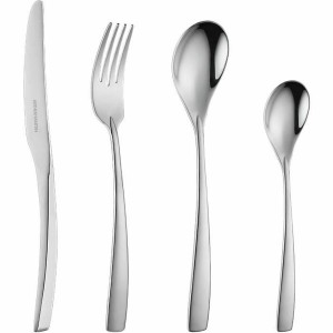 Cutlery Arthur Martin AM3630 Grey Stainless steel 24 Pieces |  Kniv...