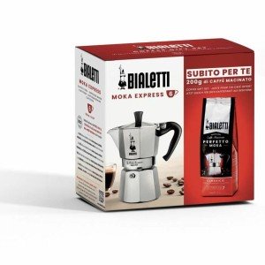 Italienische Kaffeemaschine Bialetti Moka Classico Grau |  Kaffeema...