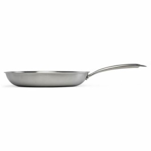 Poêle Livoo Acier inoxydable Acier Ø 28 cm |  Poêles et casseroles ...