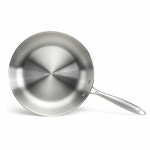 Poêle Livoo Acier inoxydable Acier Ø 28 cm |  Poêles et casseroles ...