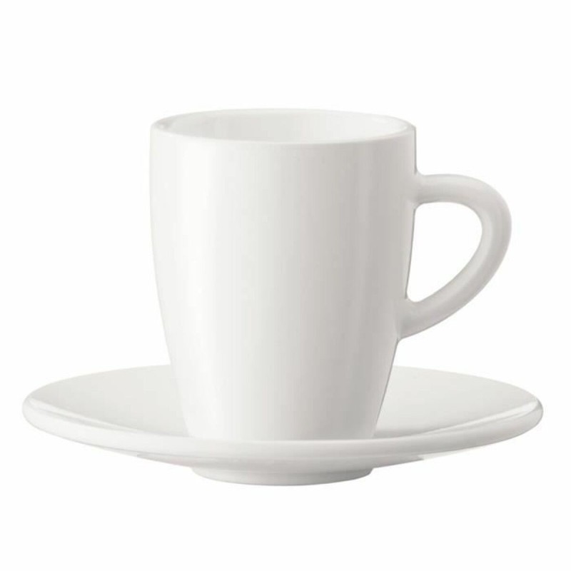 2 Piece Coffee Cup Set Jura 85 ml White (2 Units) |  Cups and Therm...
