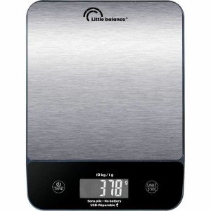 balance de cuisine Little Balance 10 kg Argenté 23,8 x 17,3 cm |  B...