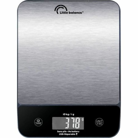Küchenwaage Little Balance 10 kg Silberfarben 23,8 x 17,3 cm |  Küc...
