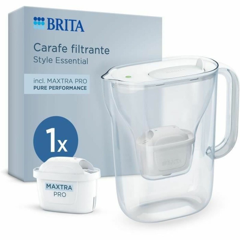 Carafe Filtrante Brita Style Essential Blanc Transparent 2,4 L |  V...