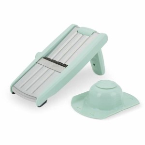 Mandoline-Râpe 3 en 1 Livoo Vert Argenté |  Râpes, éplucheurs et dé...