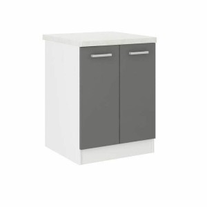 Beistellmöbel Grau Kunststoff Melamine PVC |  Waschbecken   | Chef Up